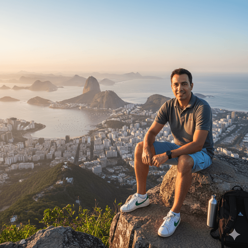 Foto no Corcovado - RJ